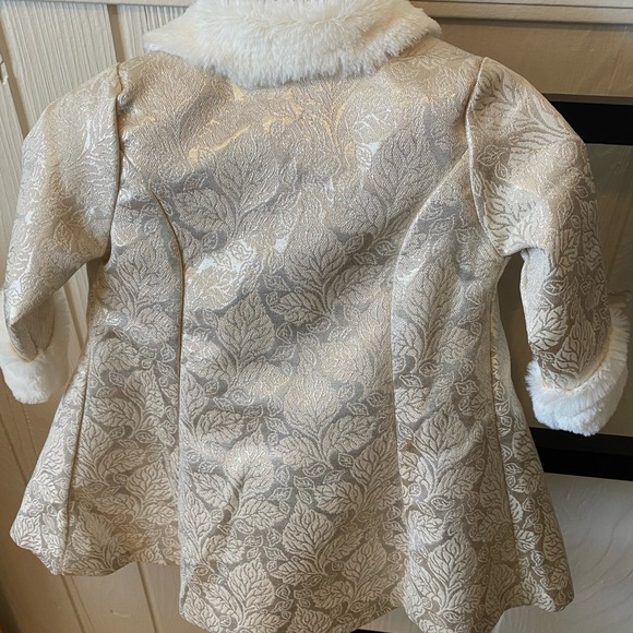 Nannette Gold/Cream Dress and Jacket | Size: 18 Months - Picture 3 of 6